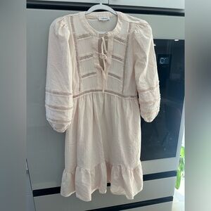 Calvin Klein Dress with puff sleeves size 8